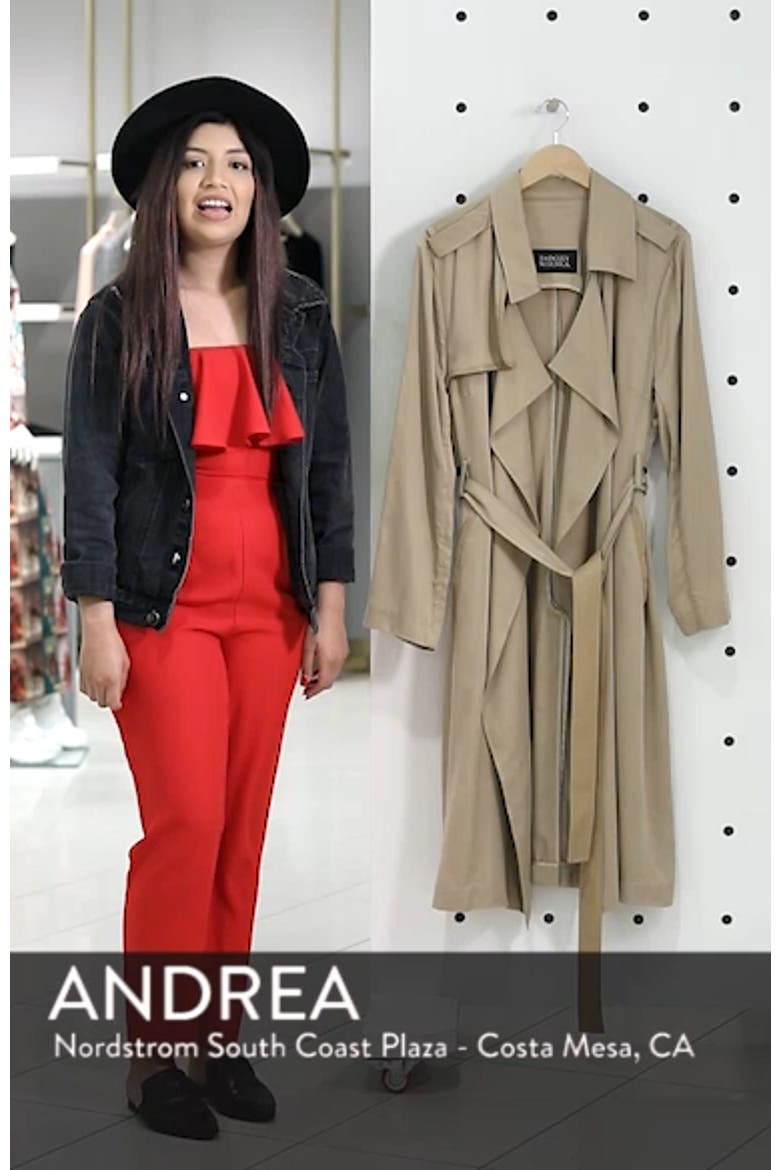 Badgley Mischka Angelina Trench Coat video