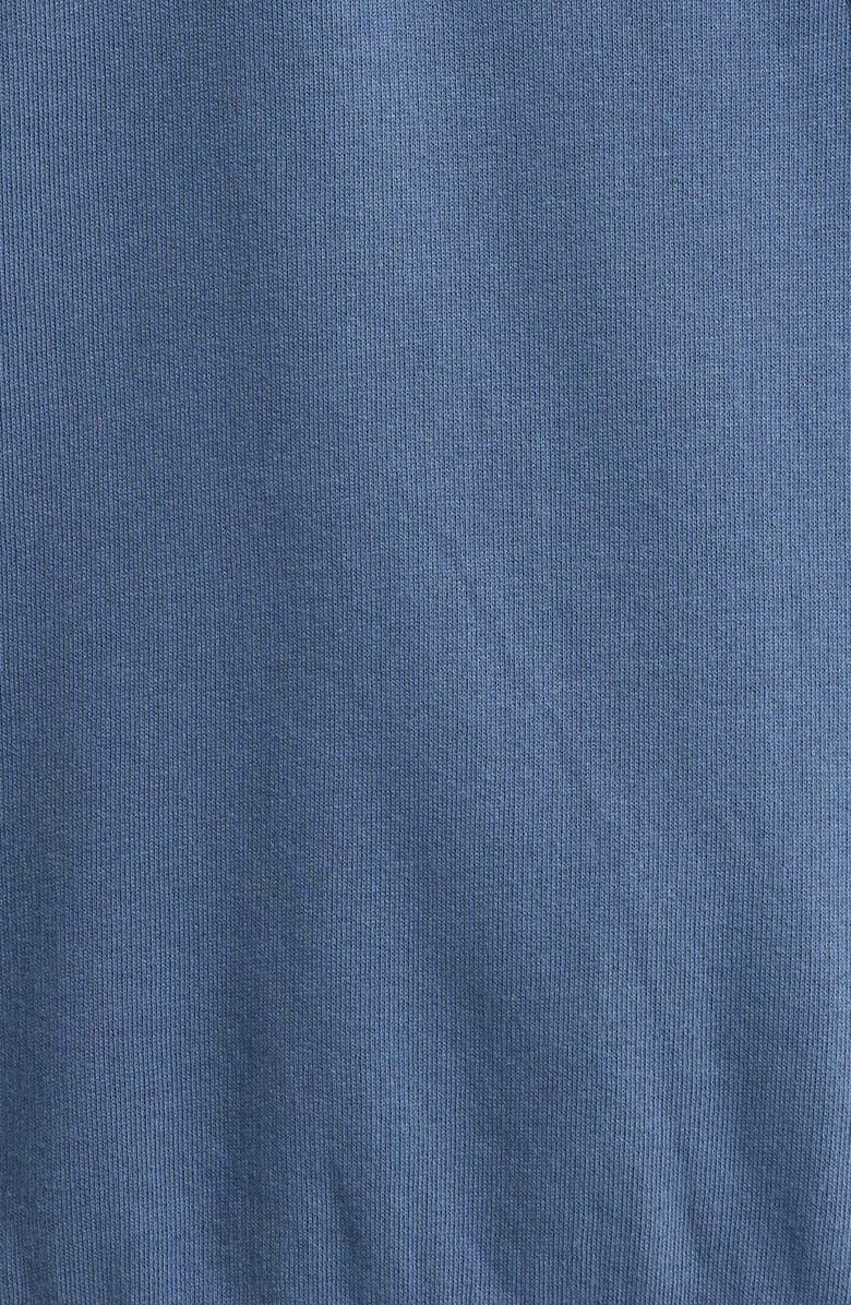 Lunya Silksweats Cotton & Silk Blend Pajama Sweatshirt, Alternate, color, Tideworn Blue