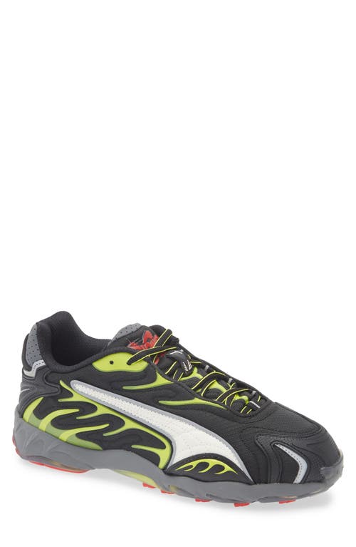 Shop Puma X A$ap Rocky Inhale Sneaker In  Black-warm White
