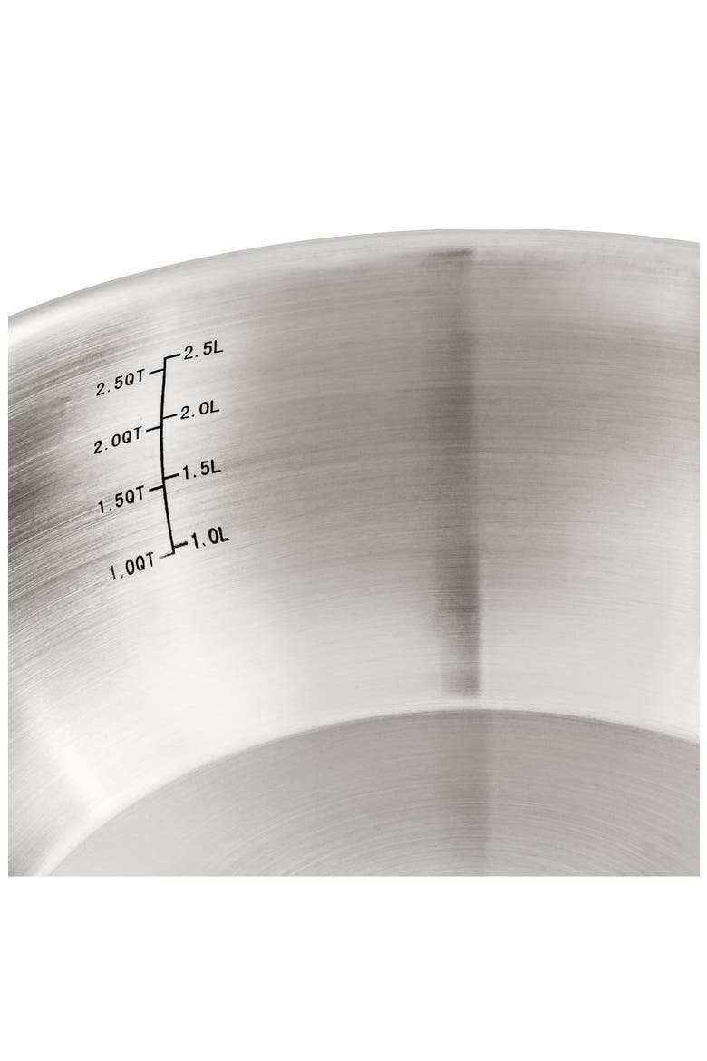 Stainless Steel Belly 3-Piece Cookware Set, Alternate, color, SILVER