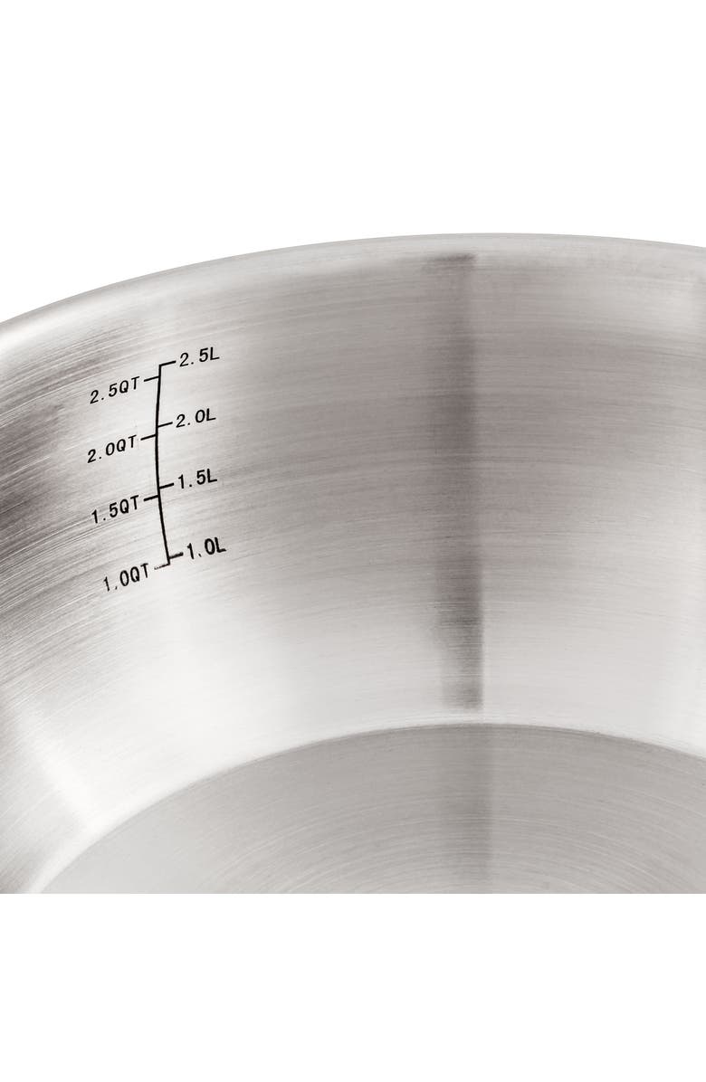 BergHOFF Stainless Steel Belly 3-Piece Cookware Set, Alternate, color, Silver