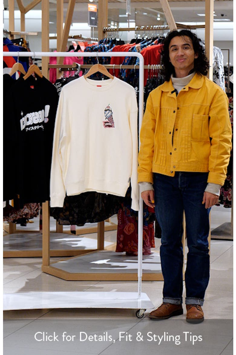 Coneman Cotton Graphic Sweatshirt video