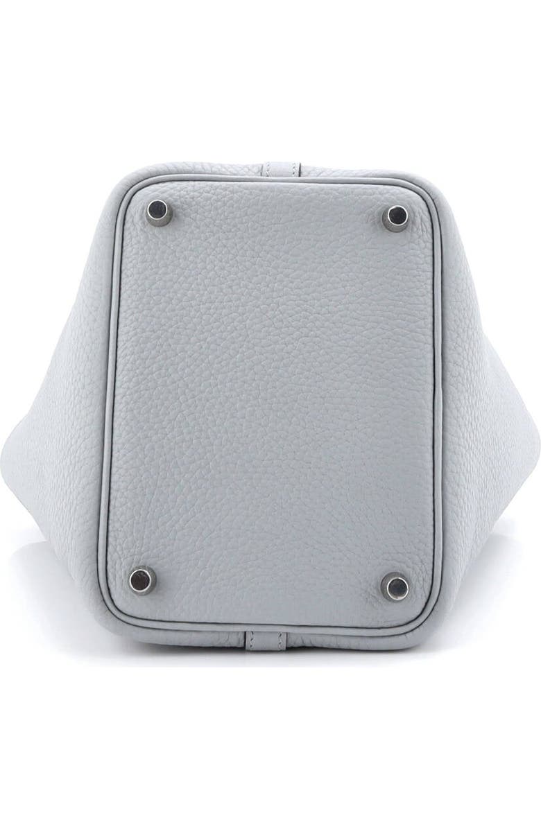 Pre-Owned Hermes Picotin Lock Bag Clemence PM, Alternate, color, Gris Pantin