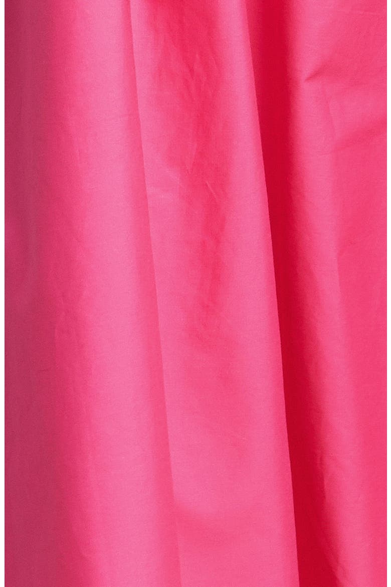Fit & Flare Cotton Midi Sundress, Alternate, color, FUCHSIA