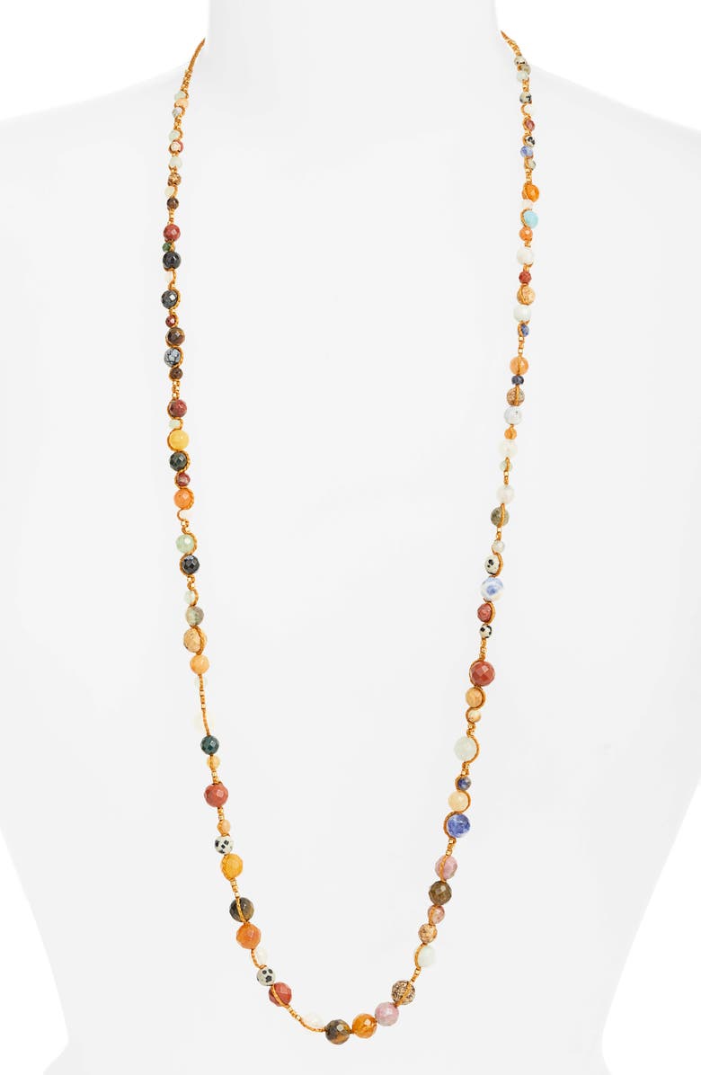 Chan Luu Mixed Semiprecious Stone Necklace, Main, color,
