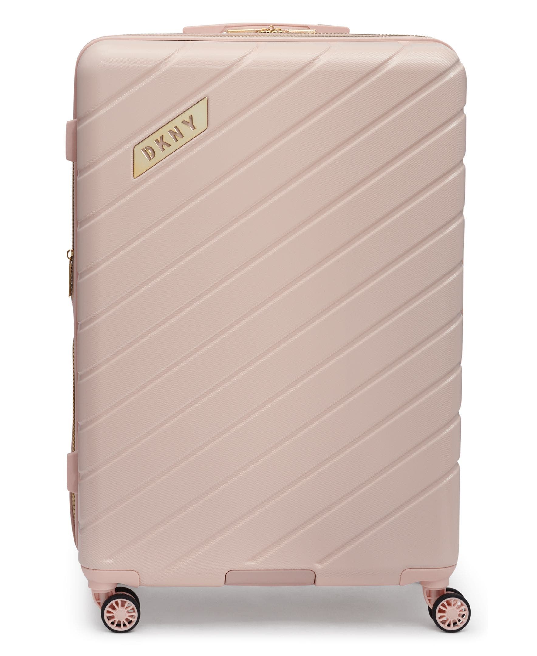 DKNY Bias 28" Upright Suitcase, Main, color, Rosewater