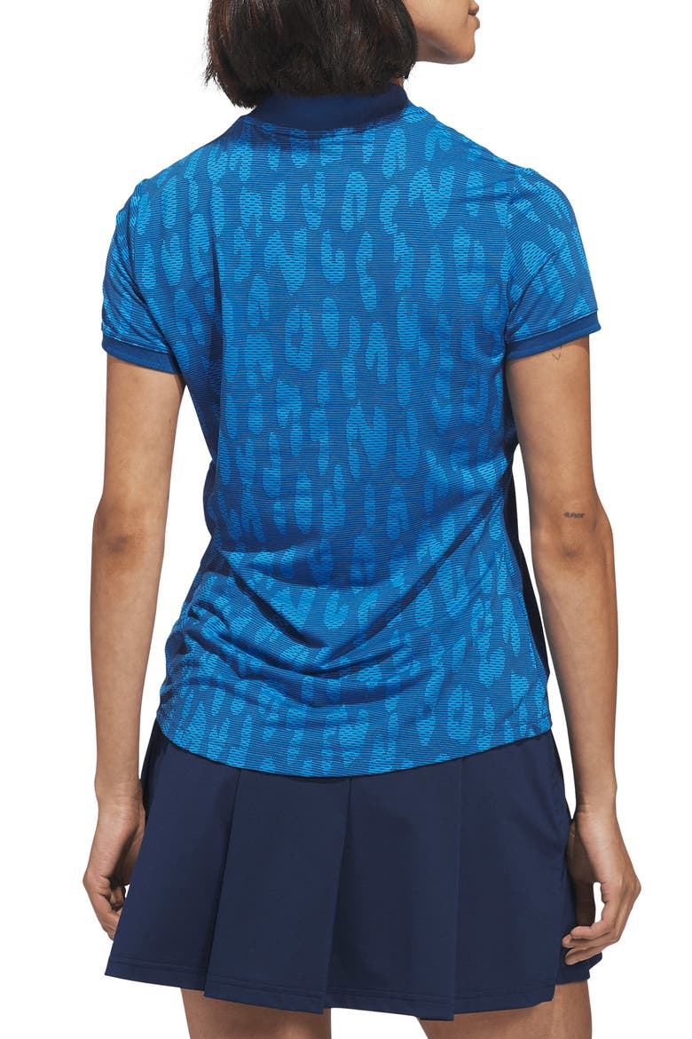 Ultimate365+ Jacquard Polo, Alternate, color, DUSKY PETROL