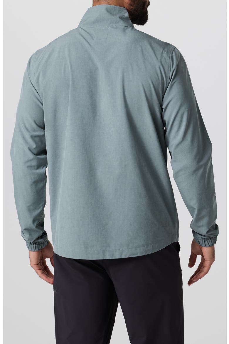 Venture Track Jacket, Alternate, color, DUSTY BLUE LIN TEXT
