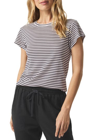 Splendid Faye Crewneck Stripe Tee