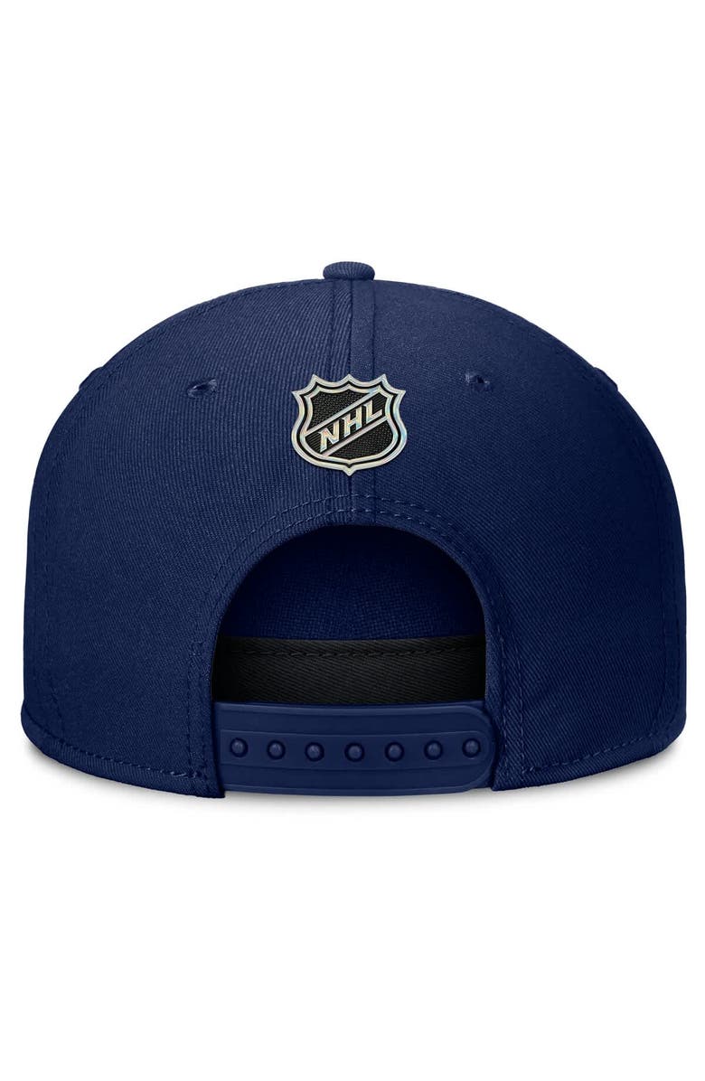 FANATICS Men's Fanatics Navy Washington Capitals Authentic Pro Rink Team Code Snapback Hat, Alternate, color, Navy