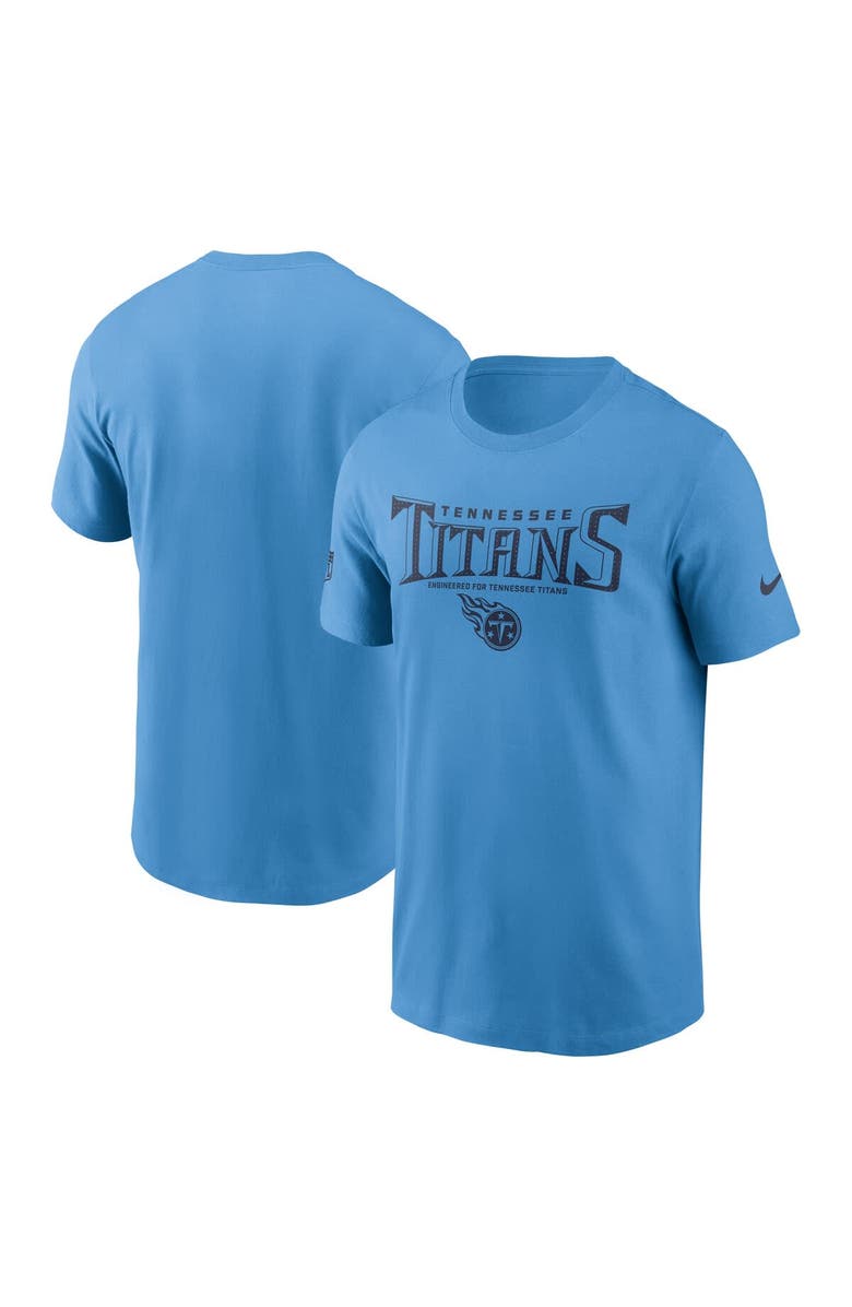 Nike Men's Nike Light Blue Tennessee Titans Sideline Performance T-Shirt, Alternate, color, Light Blue