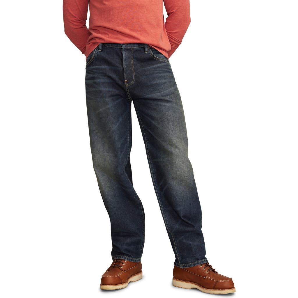 Lucky Brand Gold Rush Pioneer Straight Leg Jeans In Gray