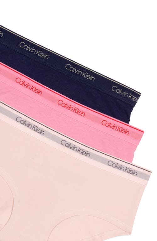 Calvin Klein Kids' 3-pack Hipster Briefs In Multi