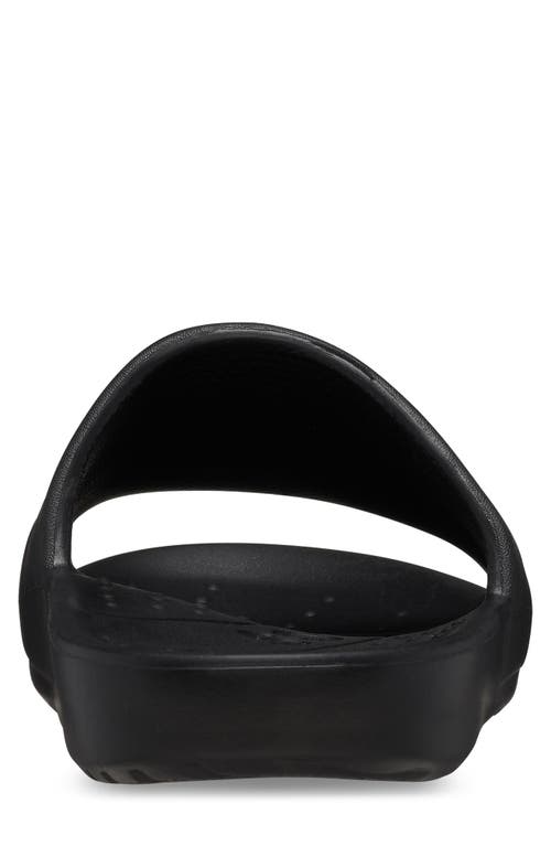 Crocs Logo Slide Sandal In Animal Print