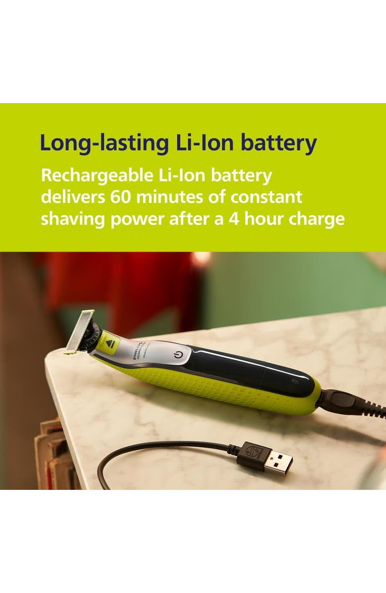 Philips Norelco OneBlade 360 Face + Body, Hybrid Electric Razor & Trimmer Kit, Alternate, color, Silver