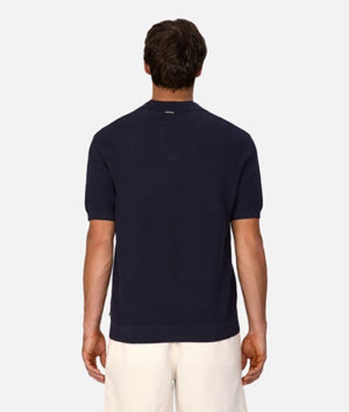 Industrie Australia The Alicante Polo In Mid Navy