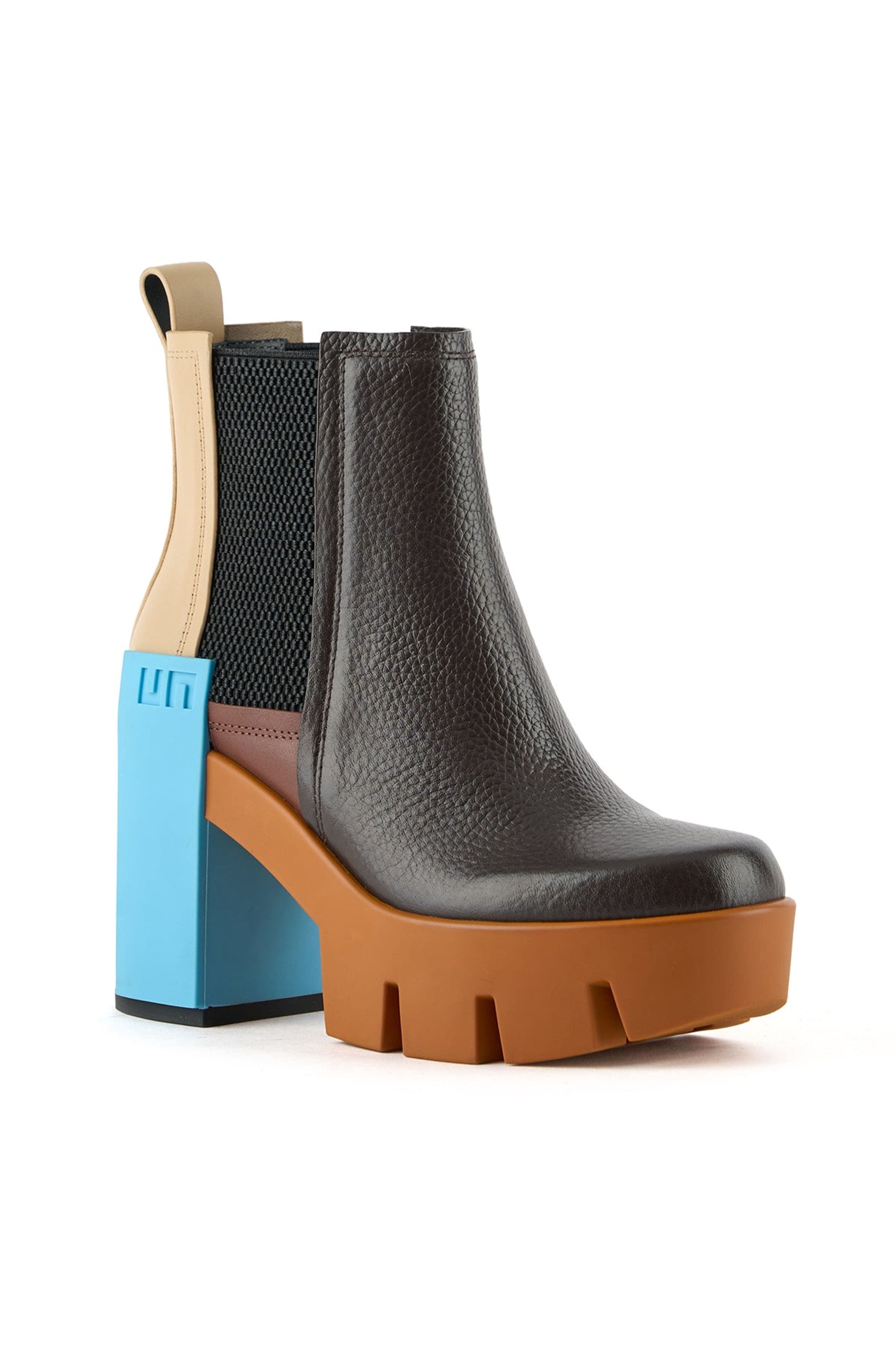 United Nude Grip Chelsea Mid IV Boot, Alternate, color, Coffee Mix