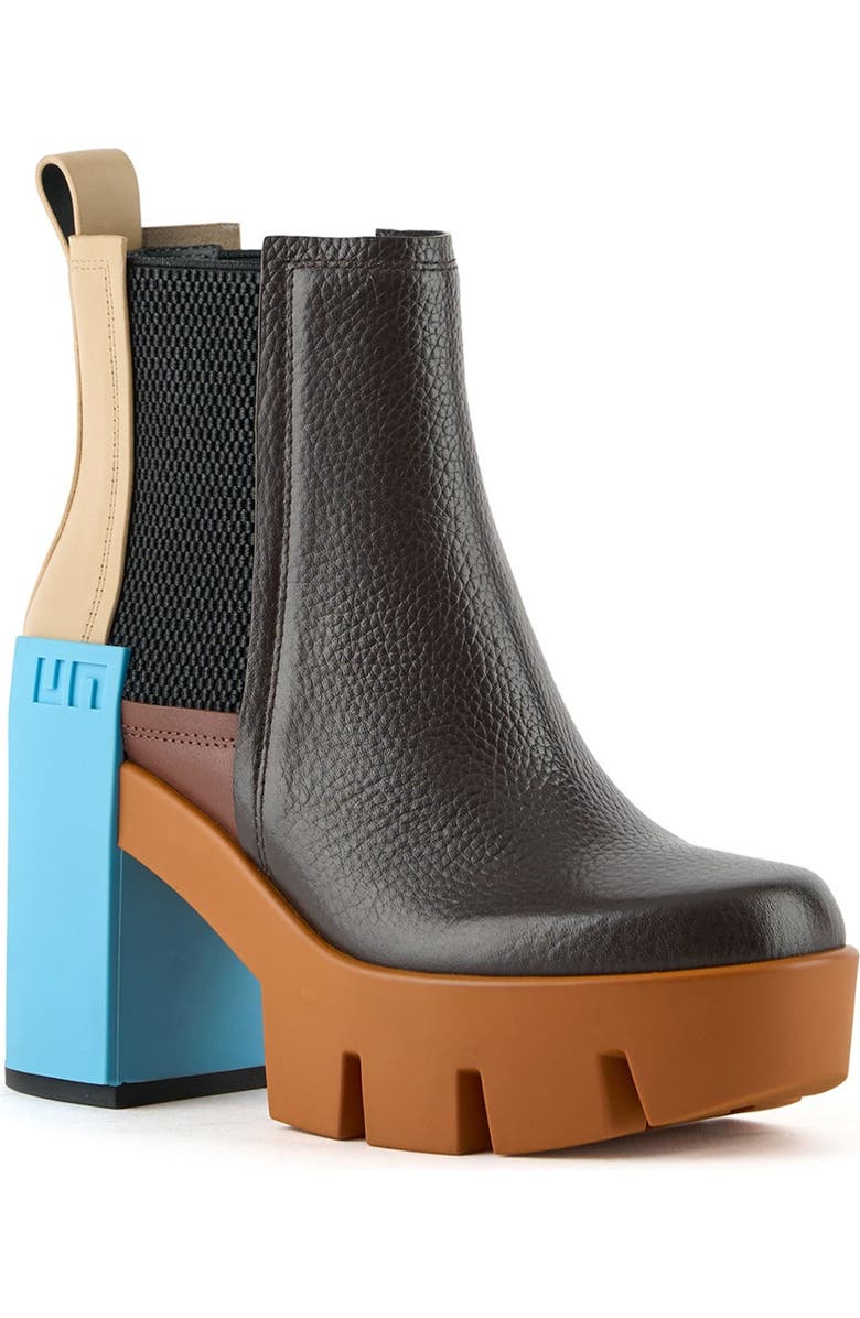 United Nude Grip Chelsea Mid IV Boot, Alternate, color, Coffee Mix