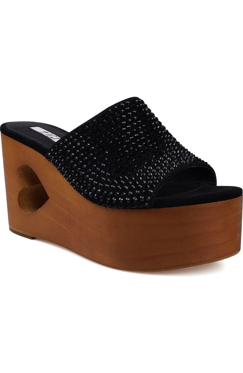 ZIGI Amore Platform Wedge Slide Sandal, Main, color,