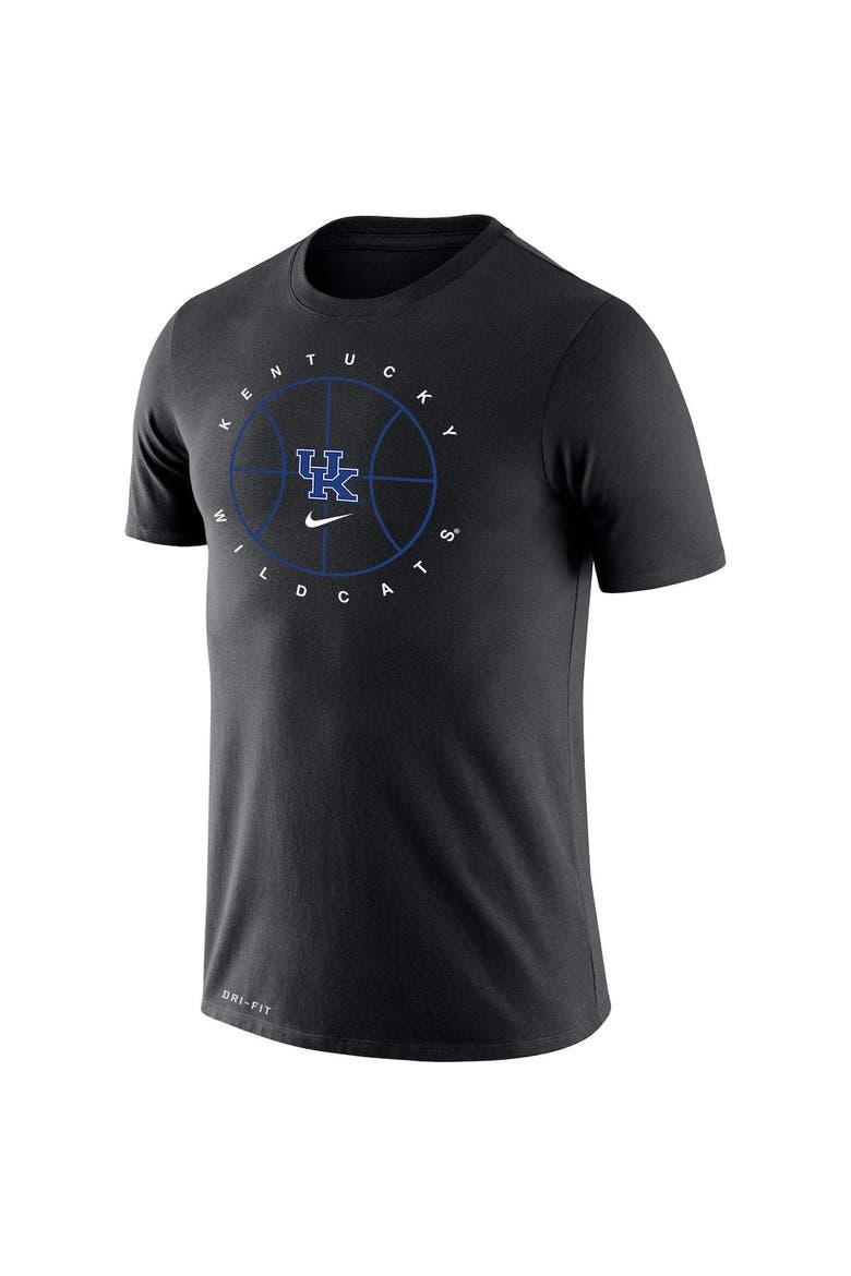 Men's Nike Black Kentucky Wildcats Basketball Icon Legend Performance T-Shirt, Alternate, color, Black