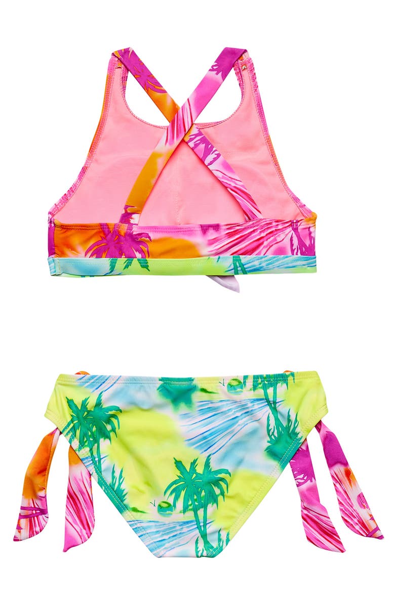 Beach Lingo Kids' Solar Eclipse Two-Piece Swimsuit, Alternate, color, 