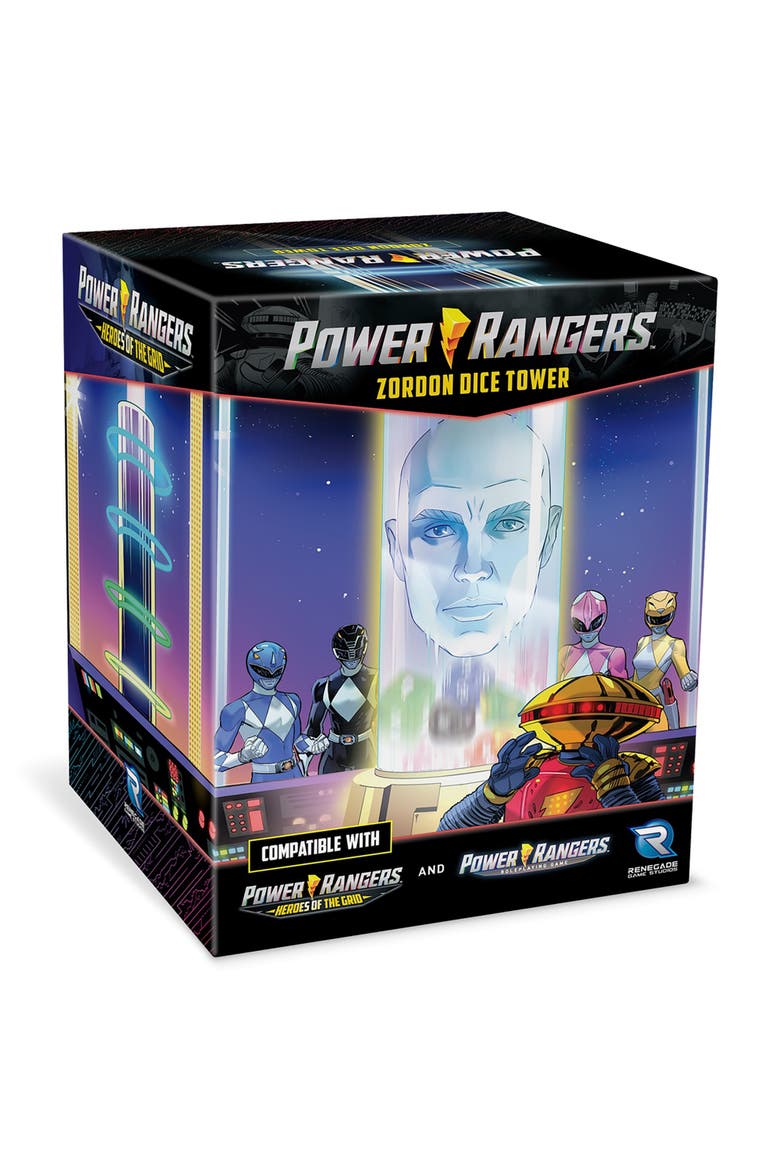 Power Rangers Zordon Dice Tower & GM Screen Game Accessory, Main, color, Multicolored
