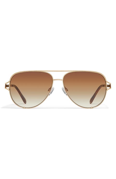 Key Twist 60mm Gradient Aviator Sunglasses