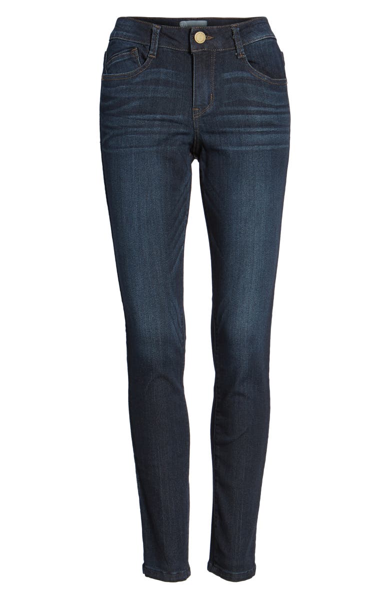 Wit & Wisdom Jeggings, Alternate, color, Dark Navy