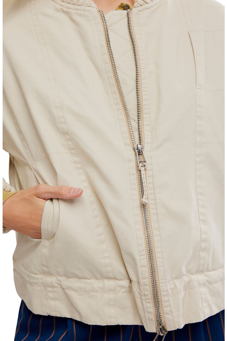 Jax Bomber Jacket, Alternate, color, ALMOND FLOUR
