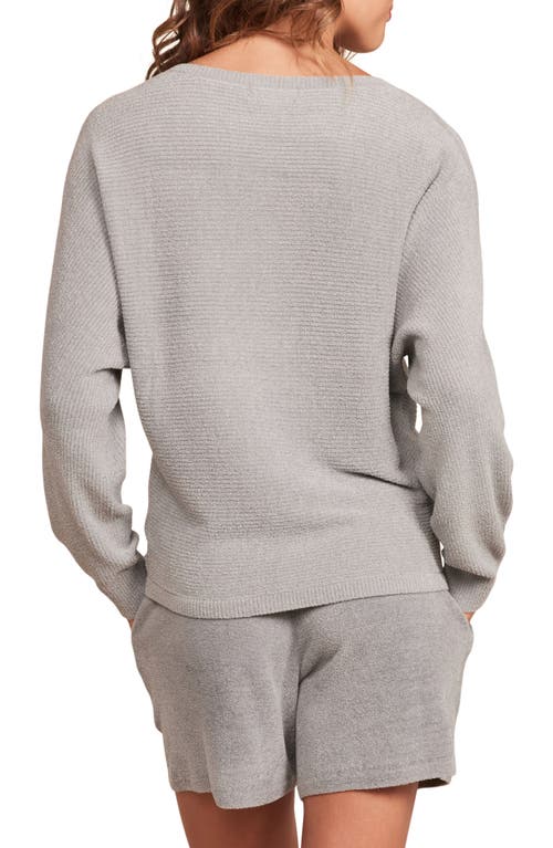 Shop Barefoot Dreams Cozychic Ultra Lite® Lounge Pullover In Moonbeam