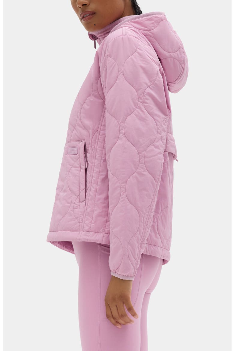 Bessie Water Resistant Packable Quilted Puffer Jacket, Alternate, color, AMETHYST