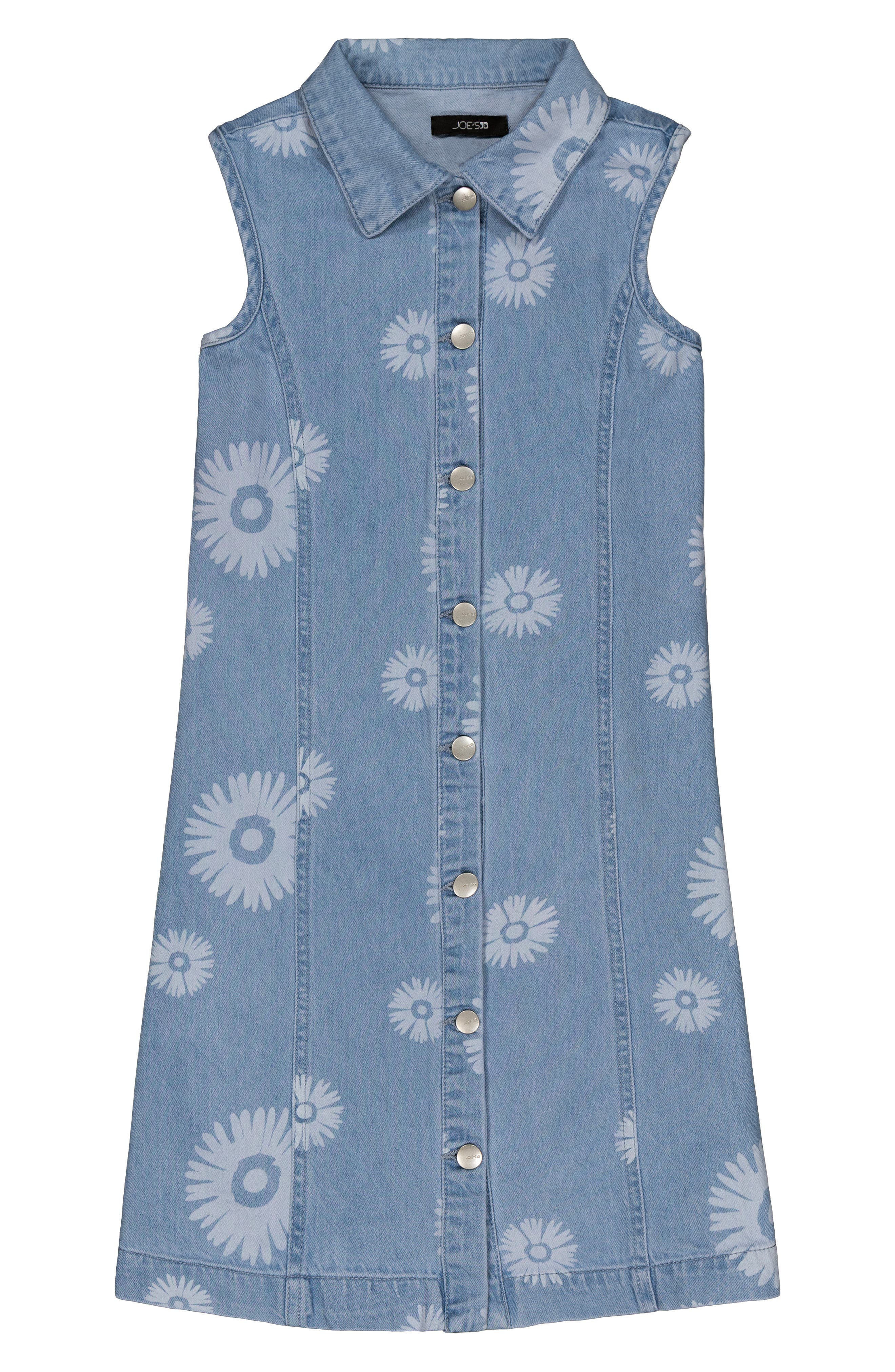 Joe's Jeans Kids' Hibiscus Print Denim Dress