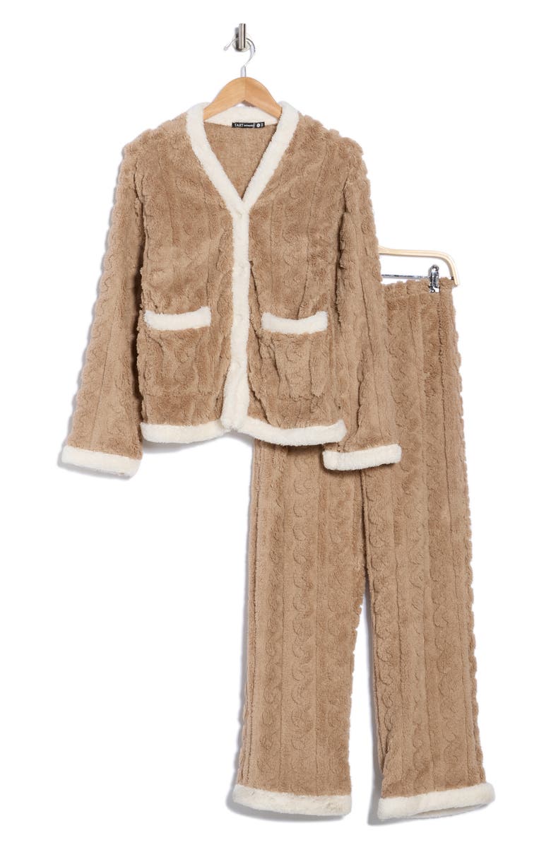 Tart Ottavia Long Pajamas, Alternate, color, Beige