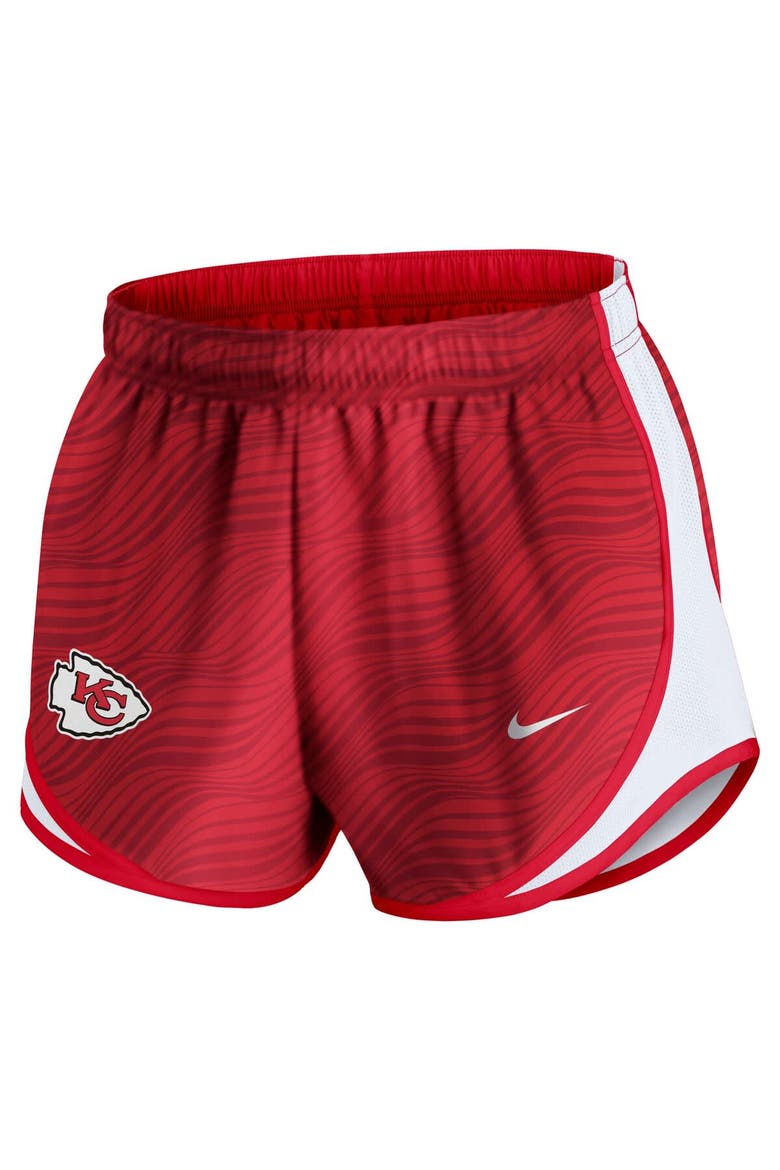 Women's Nike Red Kansas City Chiefs Tempo Performance Shorts, Alternate, color, Red