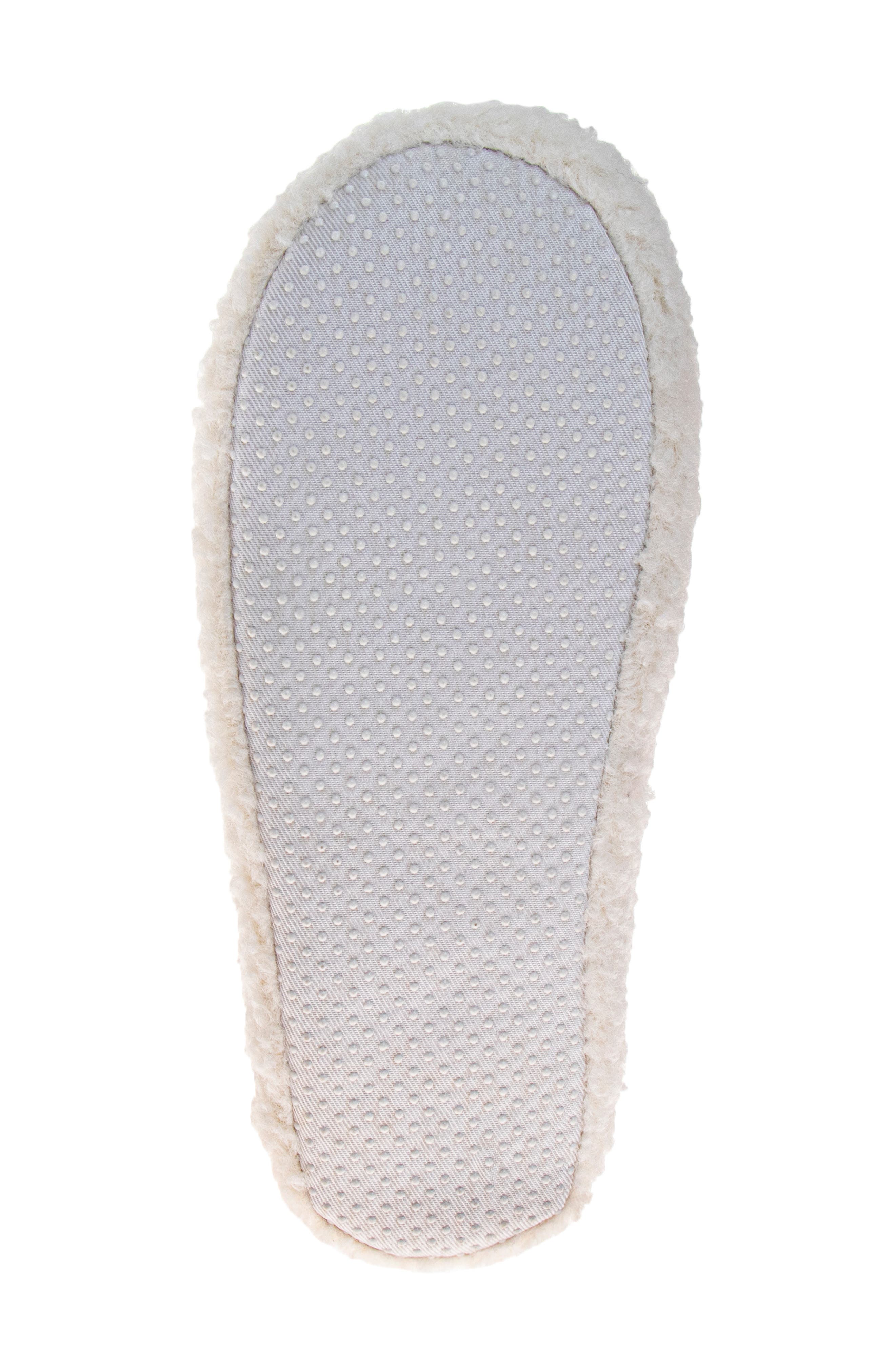 JOSMO Happy & Cozy Scuff Slipper, Alternate, color, White/ Multi