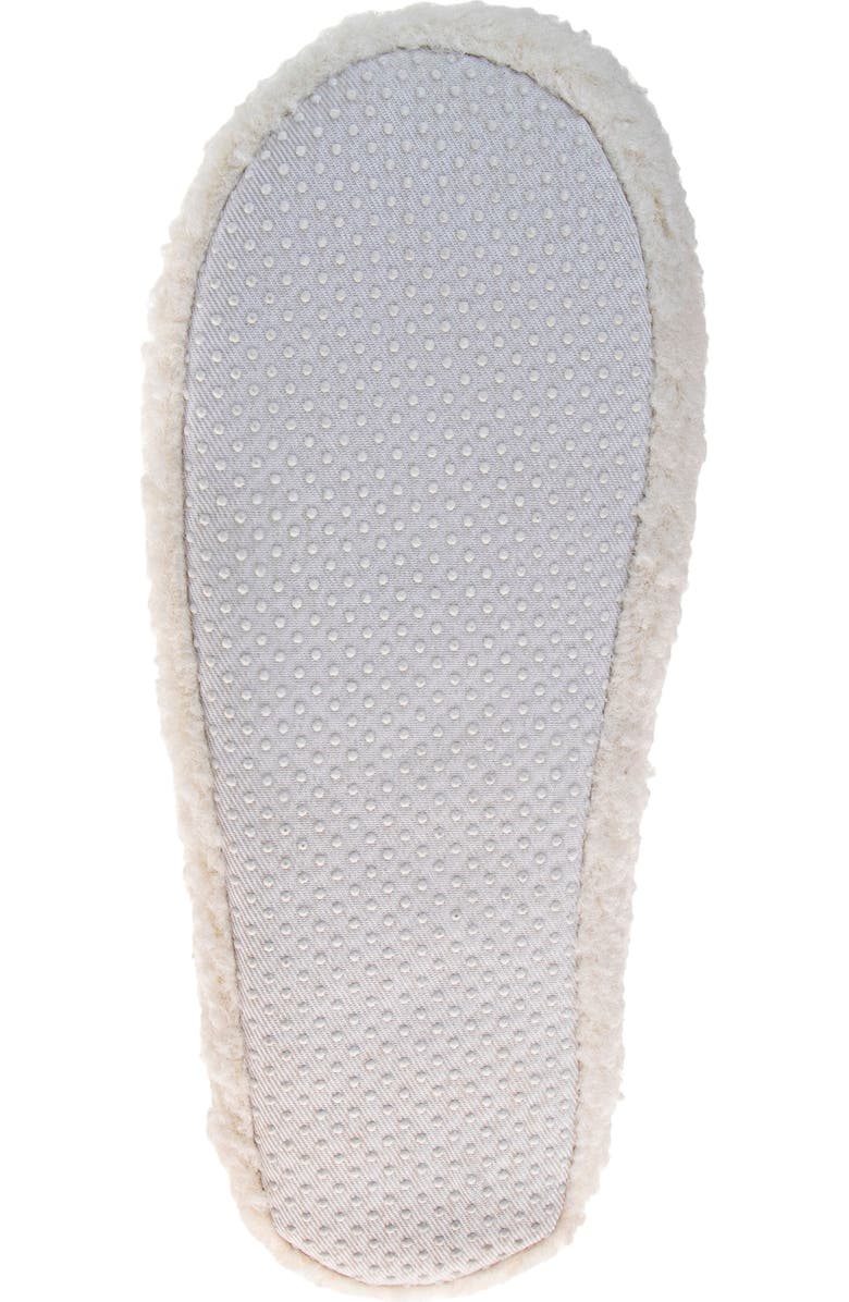 JOSMO Happy & Cozy Scuff Slipper, Alternate, color, White/ Multi