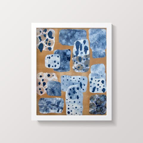 New Spots Small Framed Print