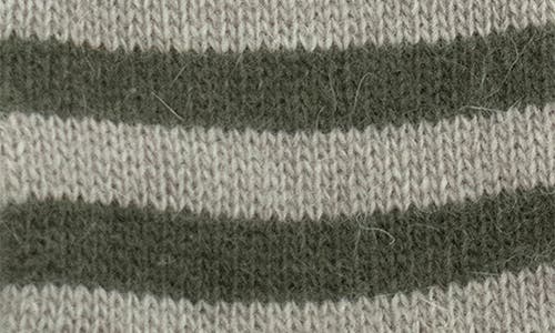 Portolano Stripe Gloves In Green