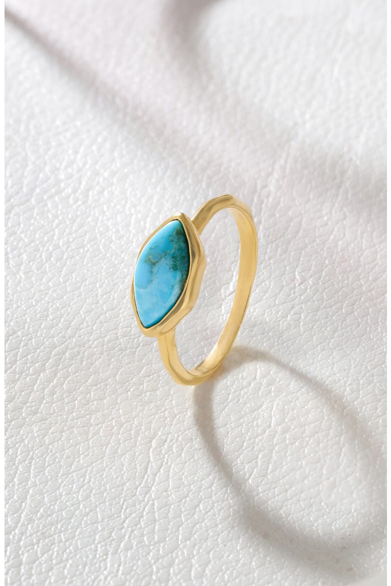 Marquis Stone Ring, Alternate, color, BLUE