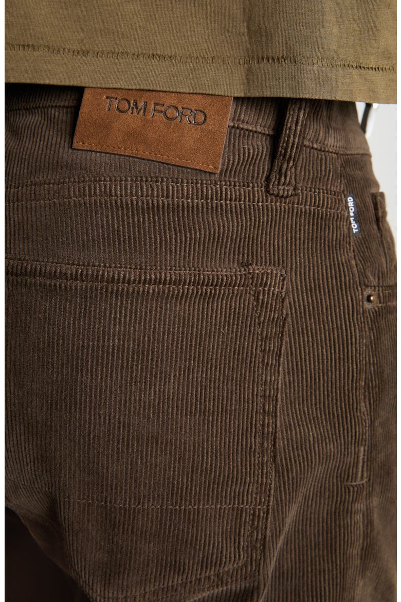 Straight Leg Corduroy Pants, Alternate, color, FG760 DARK MOSS