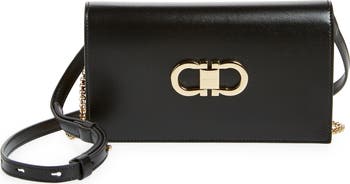 Double Gancio Bicolor Shoulder Bag
