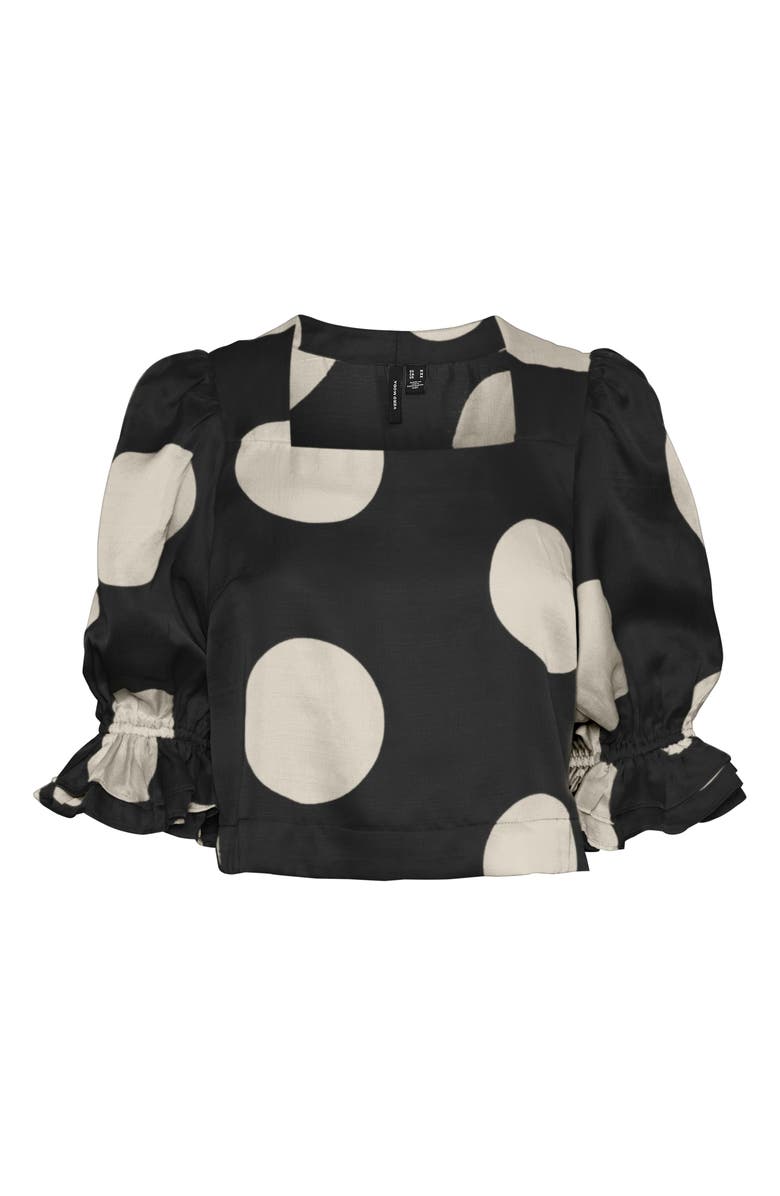 VERO MODA Women's Polka Dot Top, Main, color, 