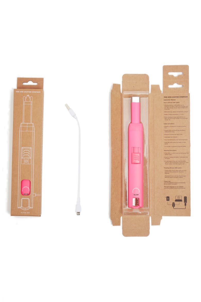 Rechargeable Candle Lighter, Alternate, color, RED