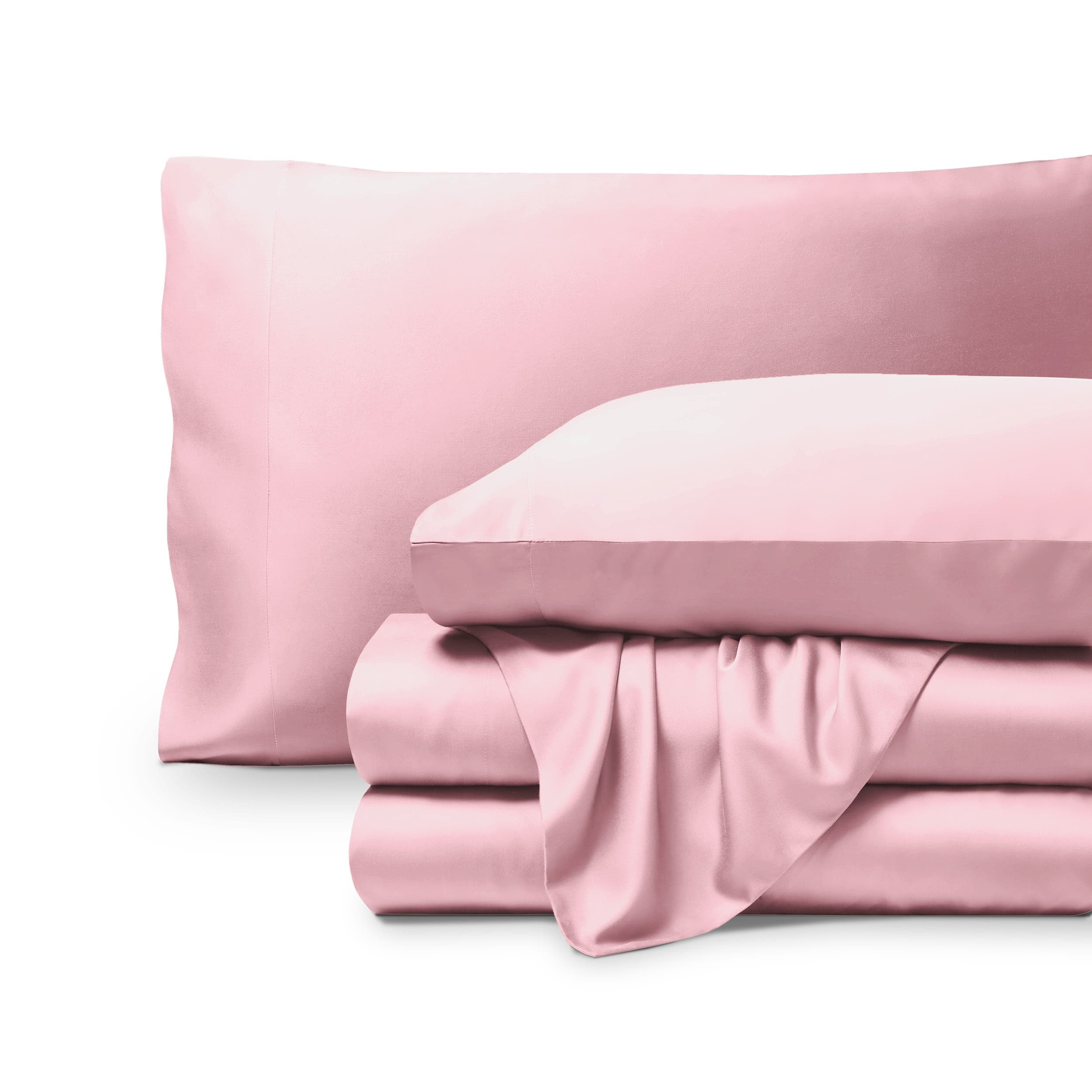 Bare Home Cooling Rayon Sheet Set In Pink