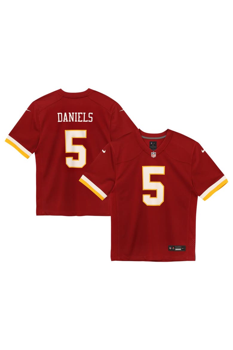 Infant Nike Jayden Daniels Burgundy Washington Commanders Team Game Jersey, Main, color, Burgundy