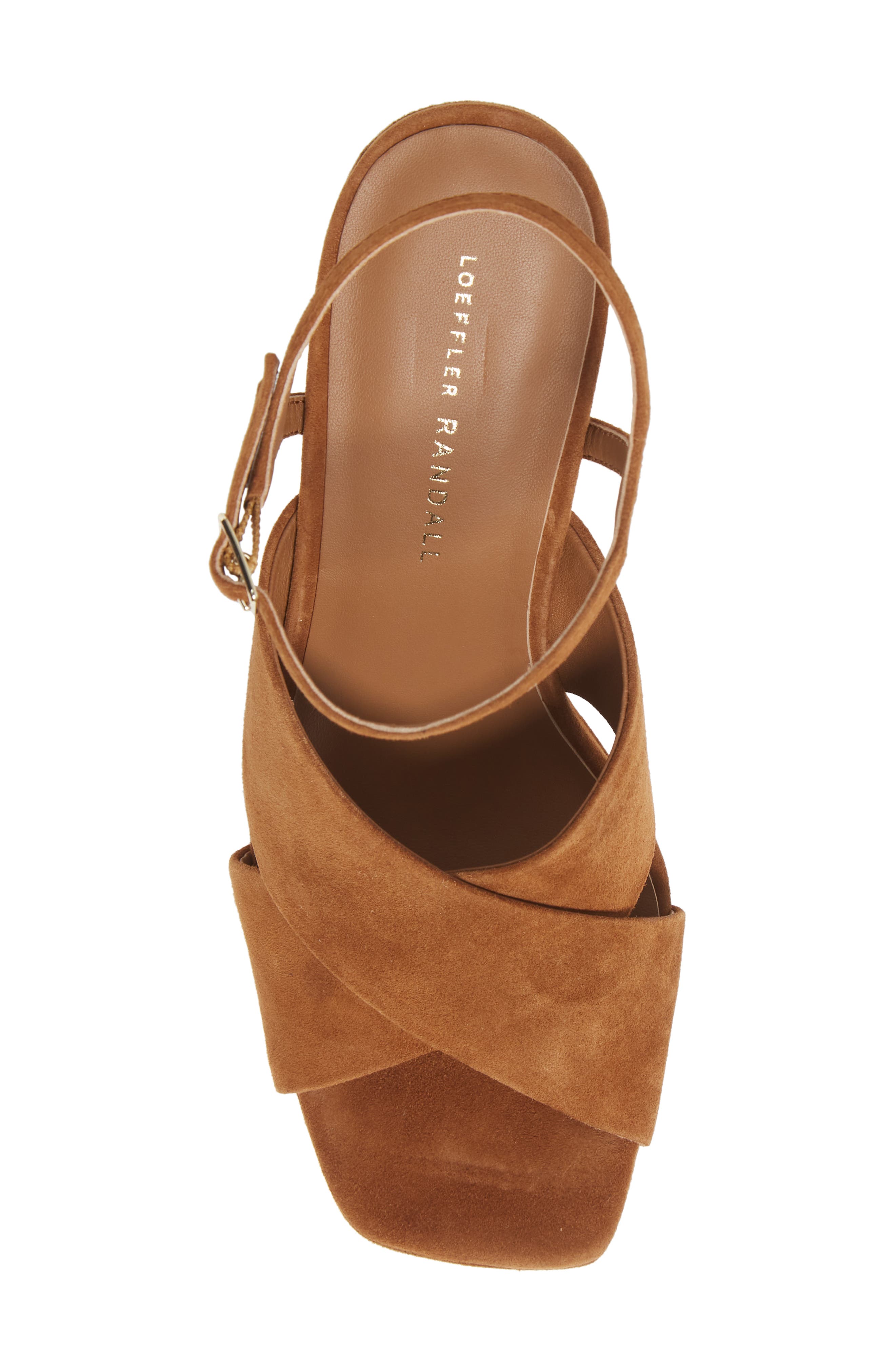 Loeffler Randall Gina Platform Sandal, Alternate, color, Cacao