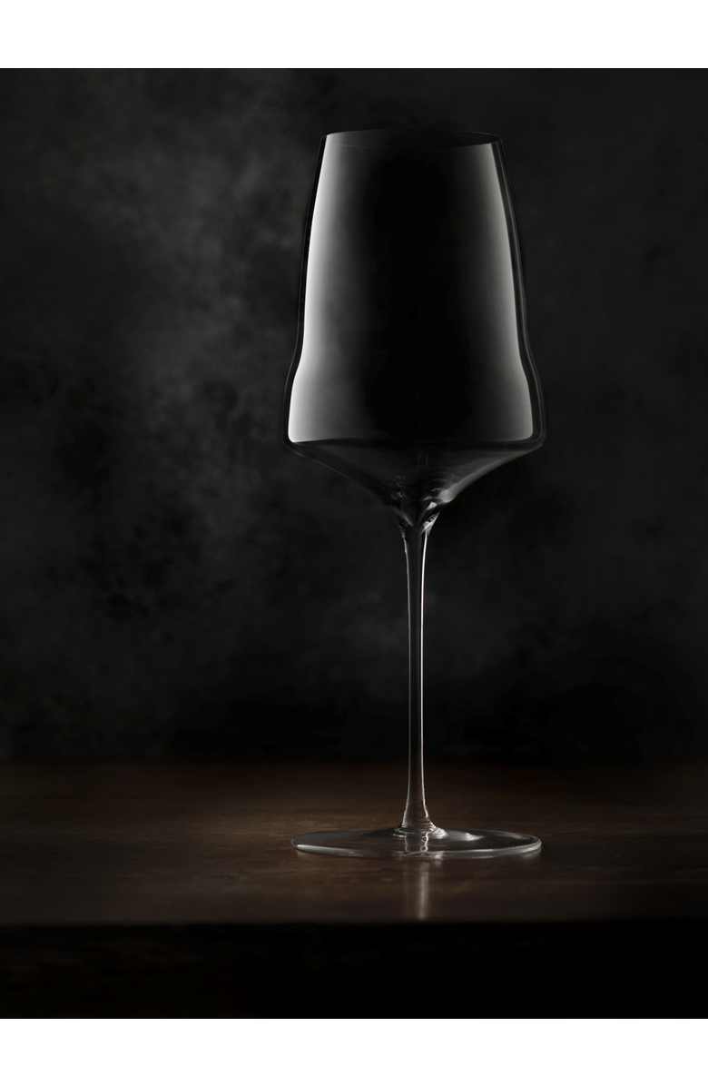 Josephinenhütte Josephine No. 1 White Wine Glass Set of 2, Alternate, color, Clear