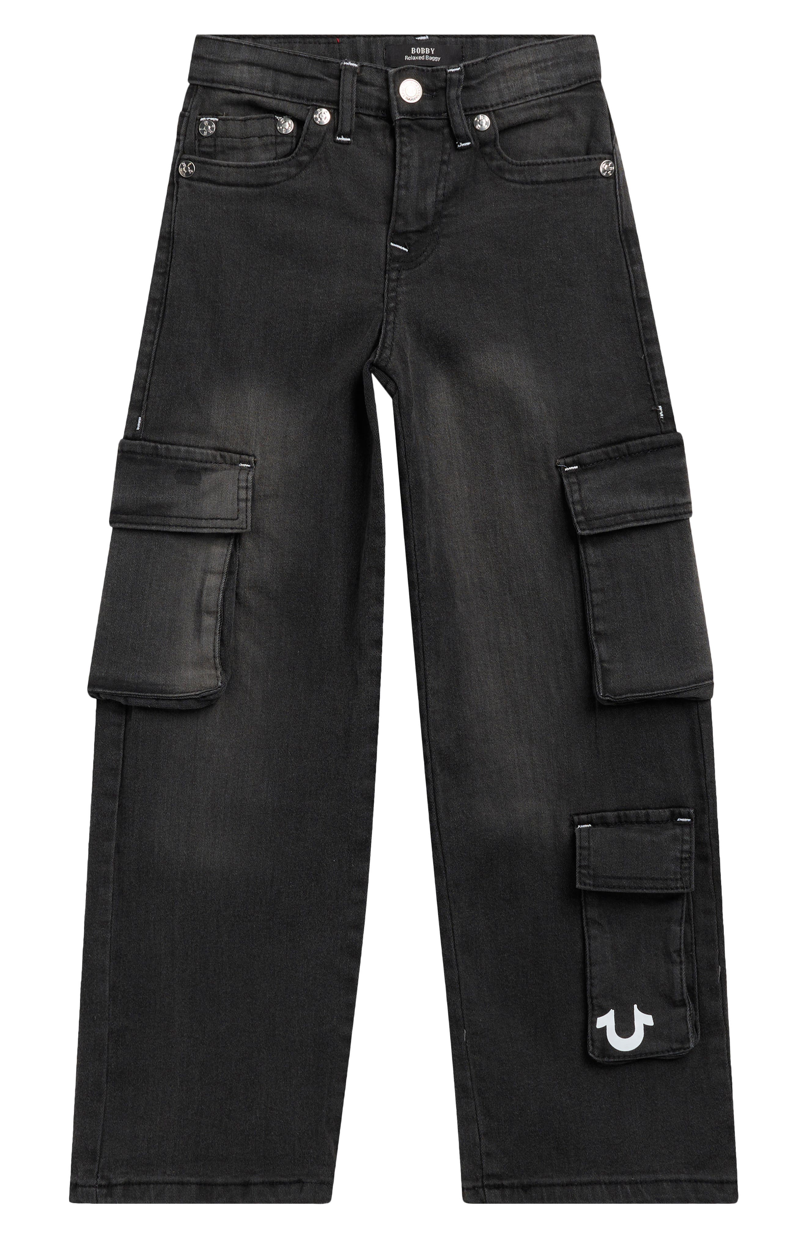 True Religion Kids' Bobby Cargo Jeans