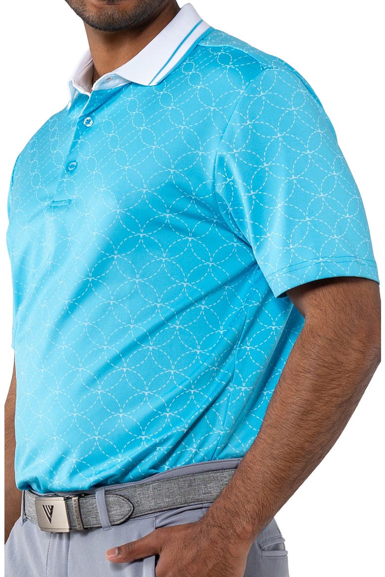 Cascase Polo, Alternate, color, NORSE BLUE/ WHITE