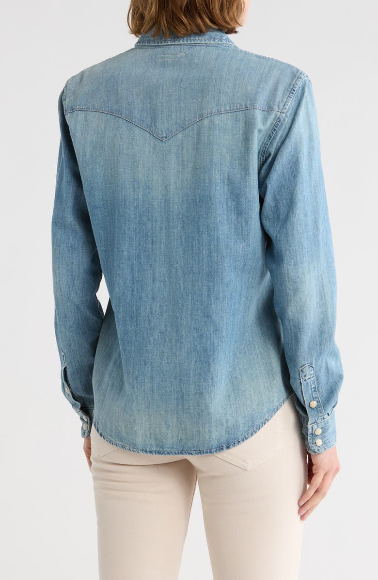 MOTHER All My Exes Metal Tipped Denim Shirt, Alternate, color, 